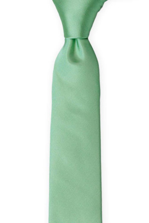 SOLID Seafoam turquoise boy's tie medium