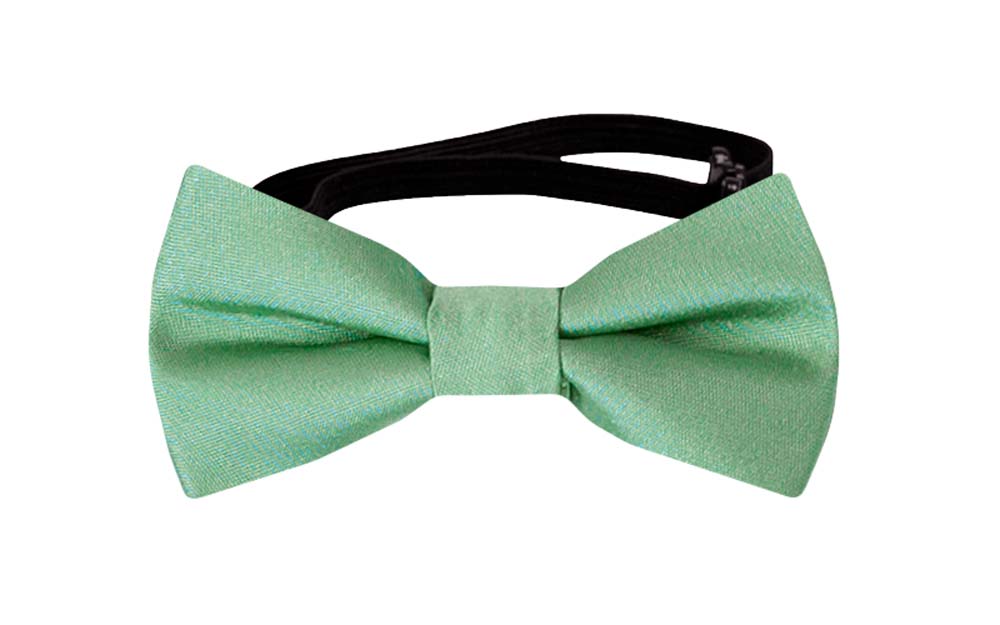 SOLID SEAFOAM TURQUOISE baby bow tie