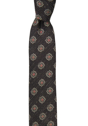 SPEAKLOUDER BROWN skinny tie
