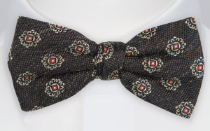 SPEAKLOUDER BROWN bow tie