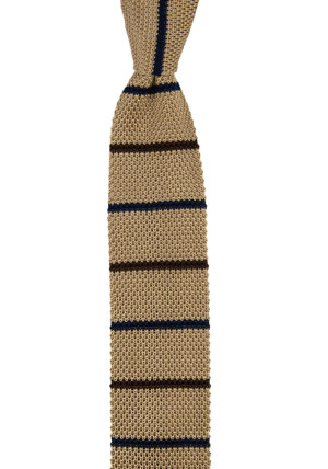 SPELLBIND SAND skinny tie