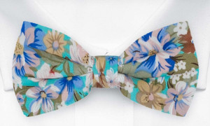 SPIFFYTOP TURQUOISE bow tie