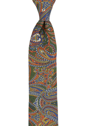 SPLENDIDA GREEN skinny tie