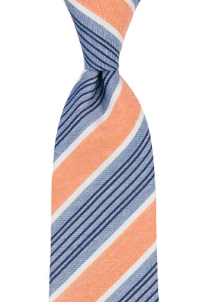 SPONTANEOUSSTRIPES ORANGE tie