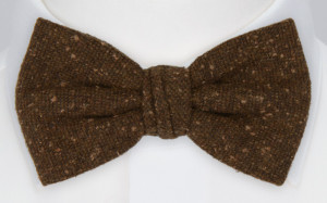 SPRACKLIG BROWN bow tie
