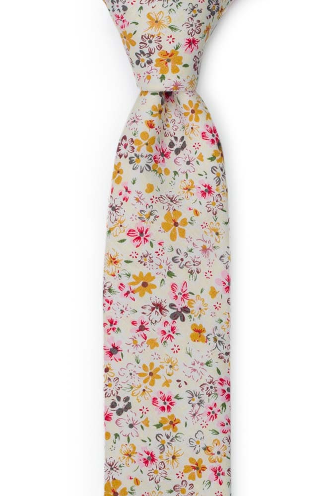 SUNLIT Pink boy's tie medium