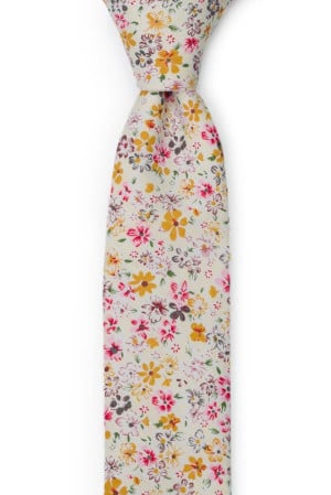 SUNLIT Pink boy's tie medium