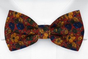 SVOLAZZO ORANGE bow tie