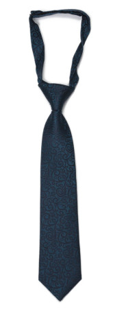 SWANKY Dark blue boy's tie small pre-tied