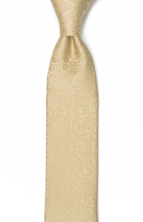 SWANKY Gold boy's tie medium