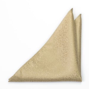 SWANKY GOLD pocket square