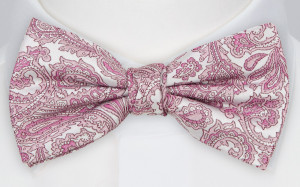 SWEETHEARTER PINK bow tie