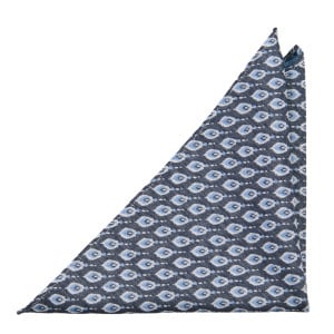 SYMBIOTIC DARK BLUE pocket square