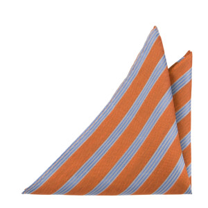 THEWIZZ ORANGE pocket square