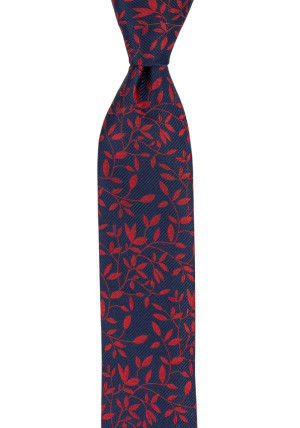 TJOHEJ RED skinny tie
