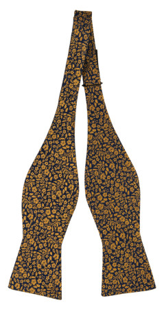 TUSSIEMUSSIE GOLD self-tie bow tie