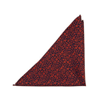 TUSSIEMUSSIE RED pocket square