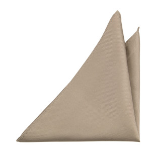 Twillie TAUPE pocket square