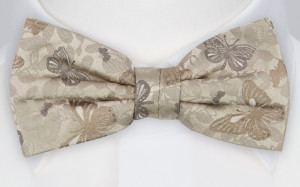 VINGSLAG BEIGE bow tie