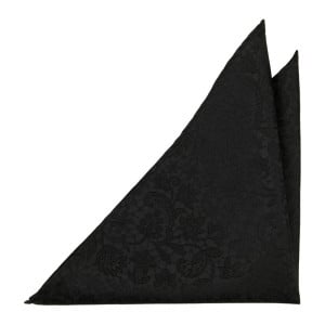 VIGSEL BLACK pocket square