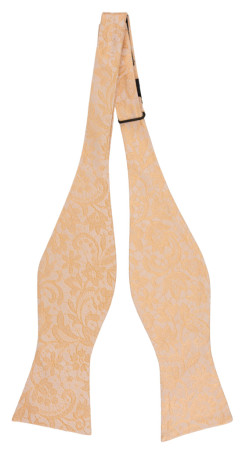 VIGSEL PEACH self-tie bow tie