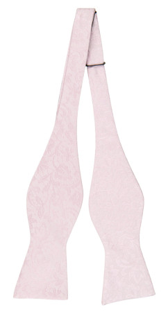 VIGSEL Powder pink self-tie bow tie