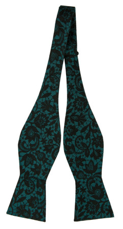 VIGSEL TURQUOISE self-tie bow tie