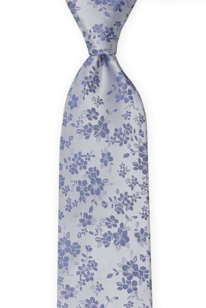 VIOLETRAIN POWDER BLUE tie