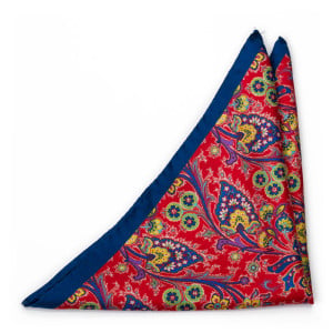 VIVACE RED pocket square