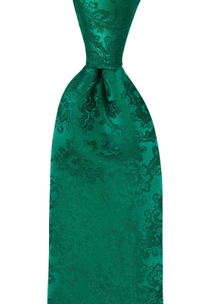 WEDDED EMERALD GREEN tie