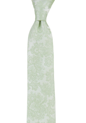 WEDDED PASTEL GREEN boy's tie medium