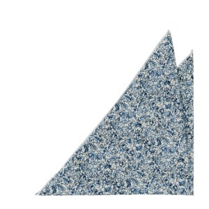 WEDDINGBELLS BLUE pocket square