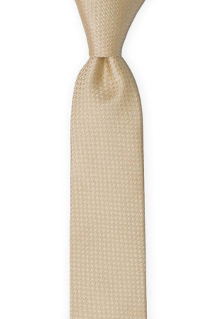 WEDLOCK Champagne boy's tie medium