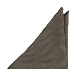 YARNING MID GREY pocket square