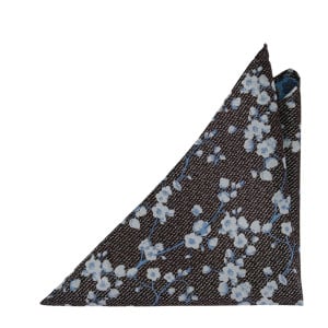 YOUPROMISED BROWN pocket square