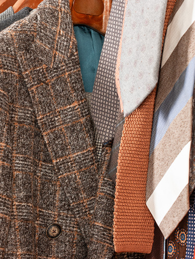 Tie Choices For Winter Fabrics