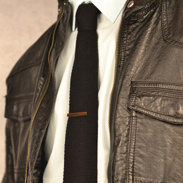 Where does my tie bar go?
