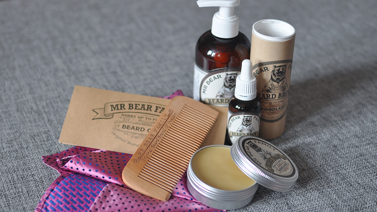 Beard products from Mr Bear Family 